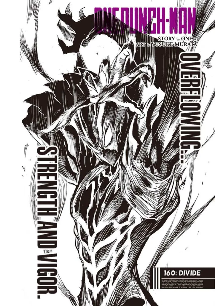 one punch man ch160 page01